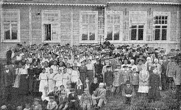 Syyskuu 1918. Seminaarin rakennuksia