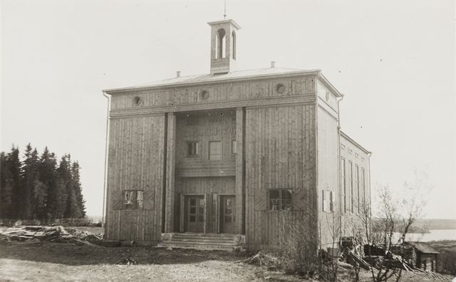 1920's. Suistamo. Suojeluskunta building