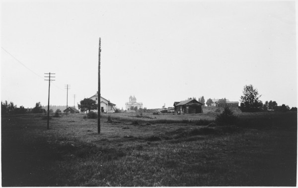 1930's. Suistamo. Kirkonkylä