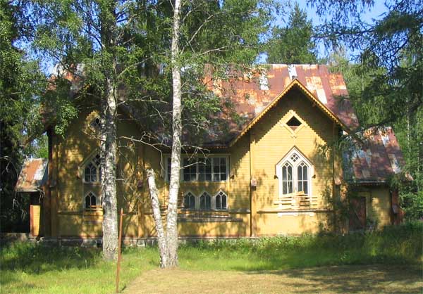July 31, 2006. Kuikkaniemi. Former Lutheran church