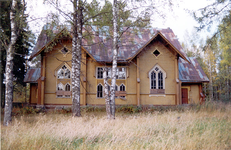 1999 год. Куйкканиеми. Бывшая лютеранская церковь