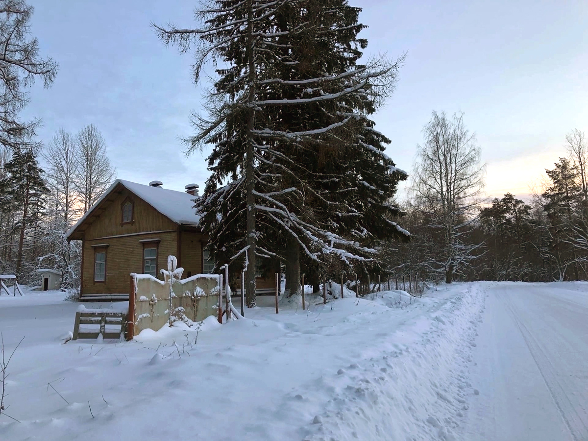 January 2, 2022. Kuikkaniemi. Former priest house