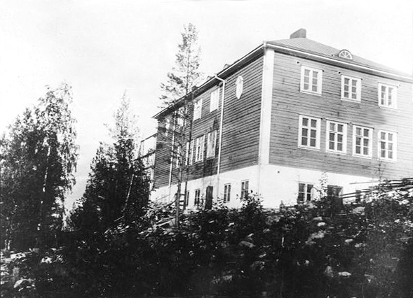 1930-luvun. Kaitajärvi. Kansakoulu
