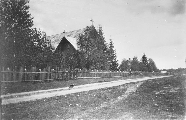 1930's. Kuikkaniemi. Lutheran church