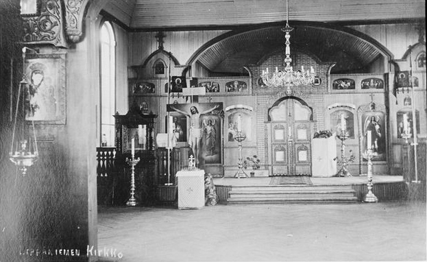 1930's. Leppäniemi. Orthodox church