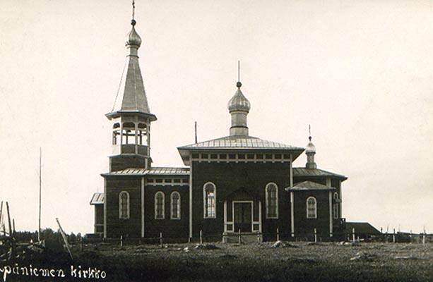 1930's. Leppäniemi. Orthodox church