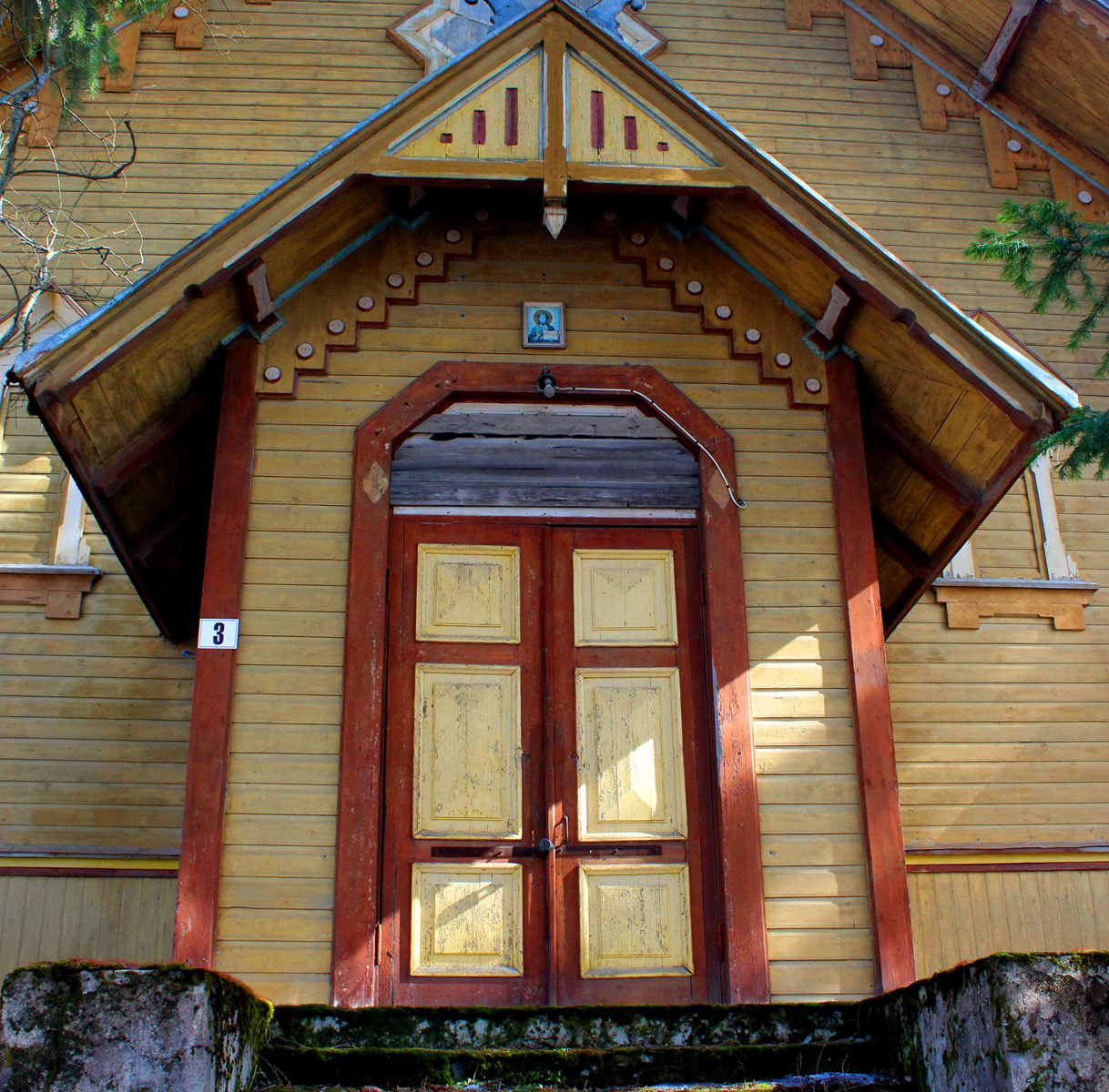April 8, 2021. Kuikkaniemi. Former Lutheran church