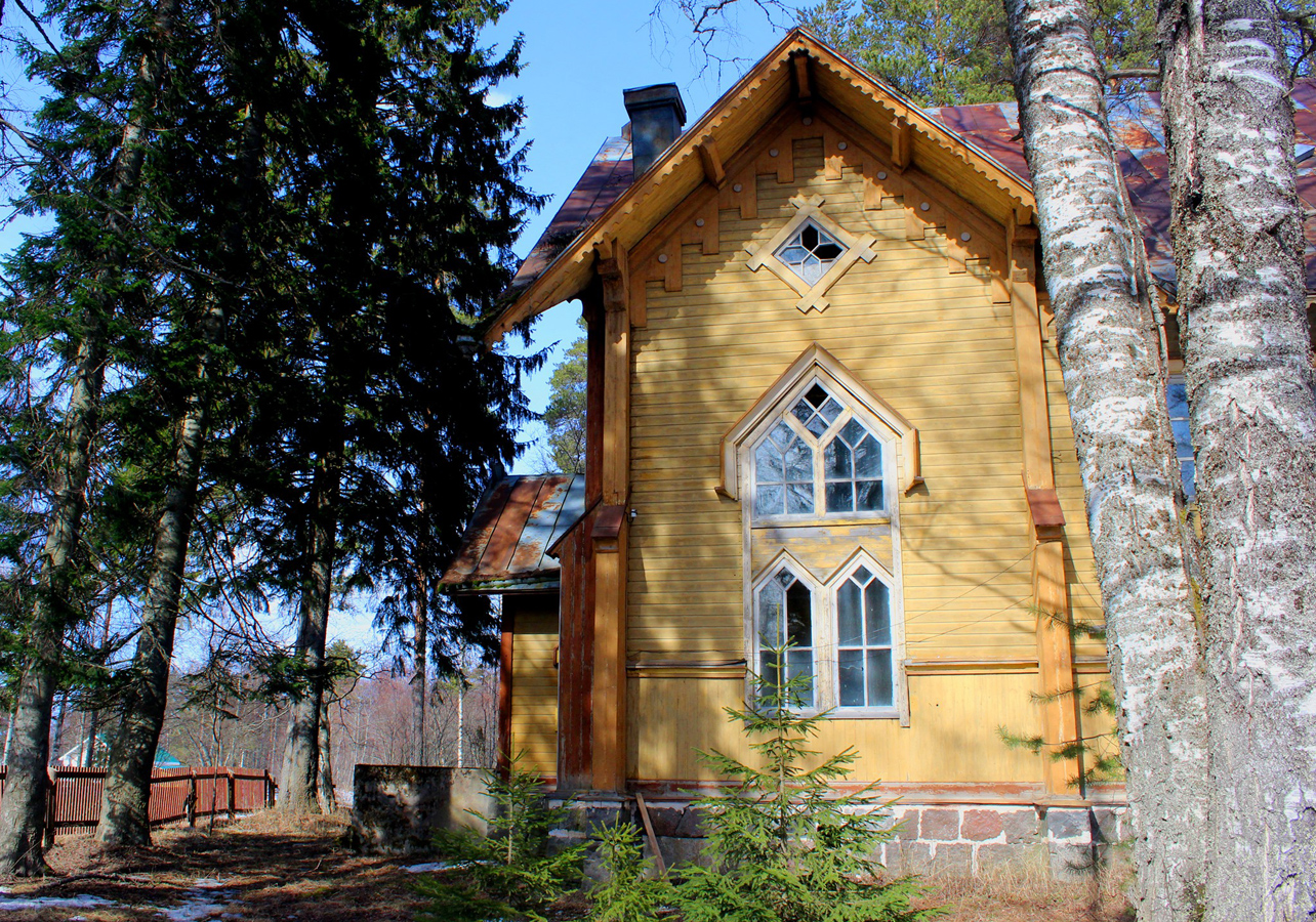 April 8, 2021. Kuikkaniemi. Former Lutheran church