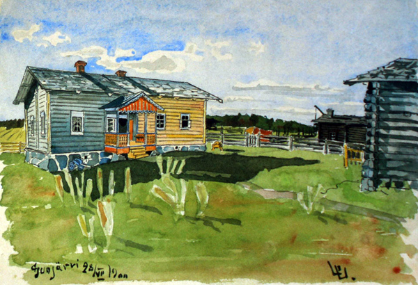1900. Suojärvi. © Uuno Ullberg