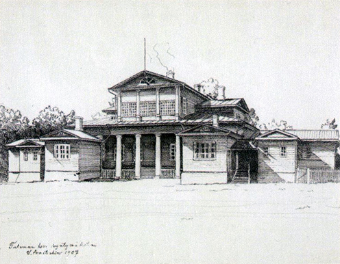 1907. Salmi. Tulema Manor, my birthplace
