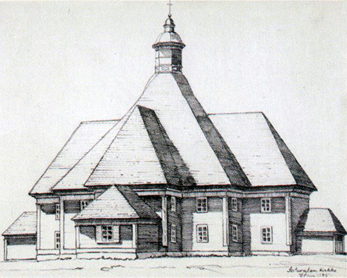 1895. Sortavala. Church