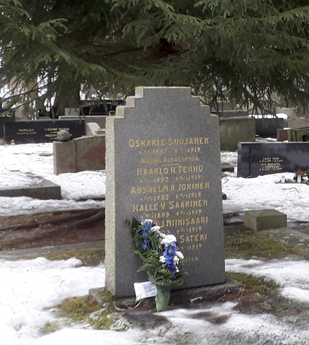 Memorial of fallen in the Estonian War of Independence and in the Olonets Karelia