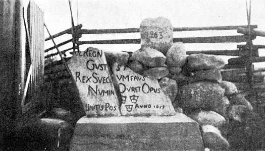 1920-е годы. Пограничный знак в Виртеля