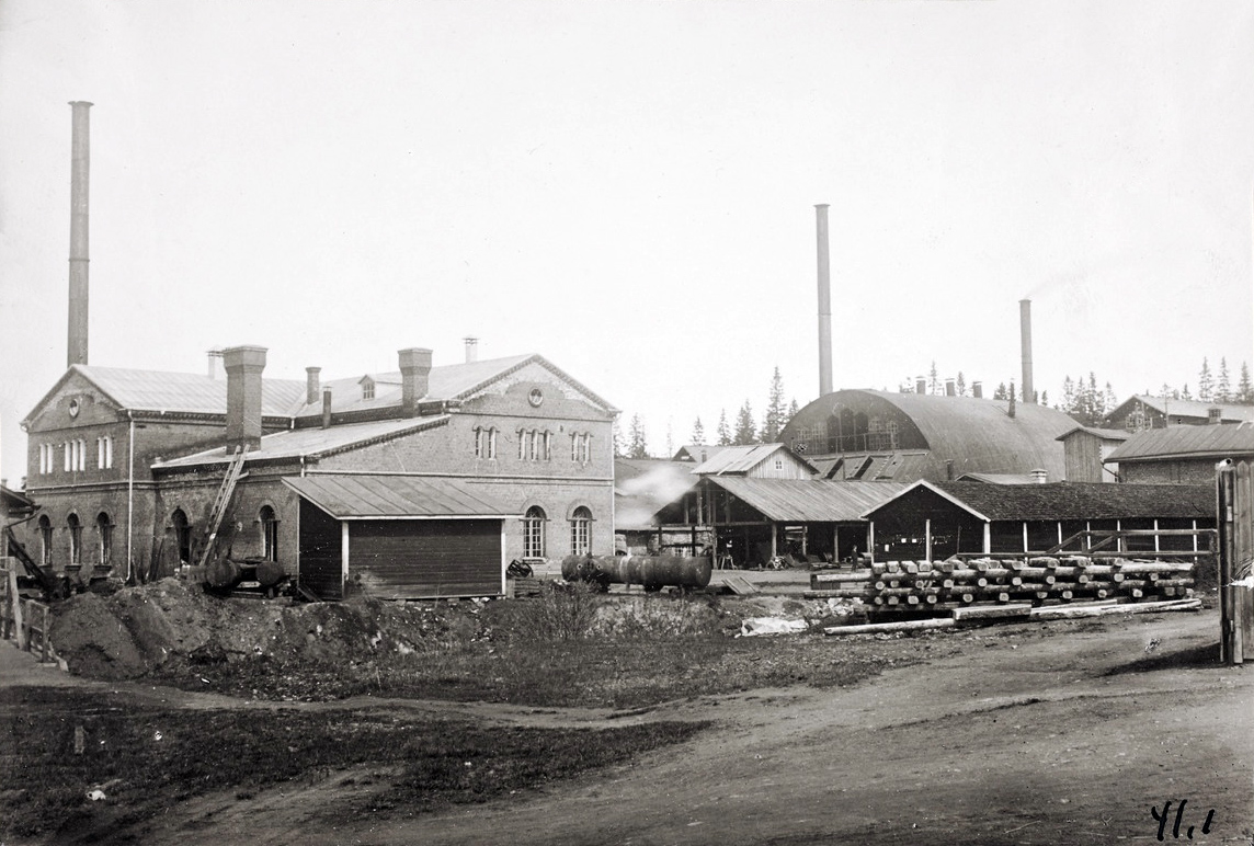 1909 год. Металлургический завод