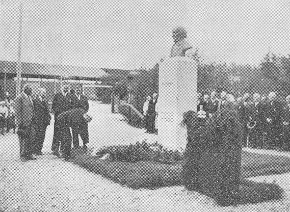 August 23, 1936. Opening of the monument to Nils Ludvig Arppe