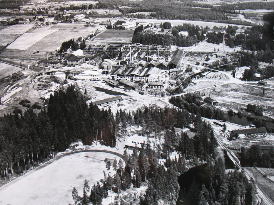 June 30, 1939. Plant in Värtsilä
