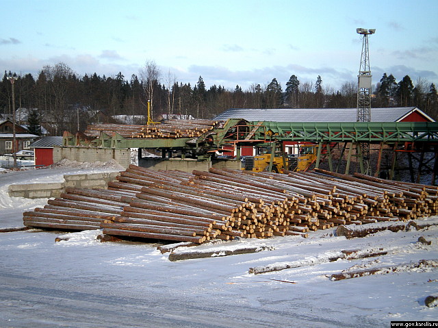 Helmikuu 2008. Karlis-Värtsilän saha