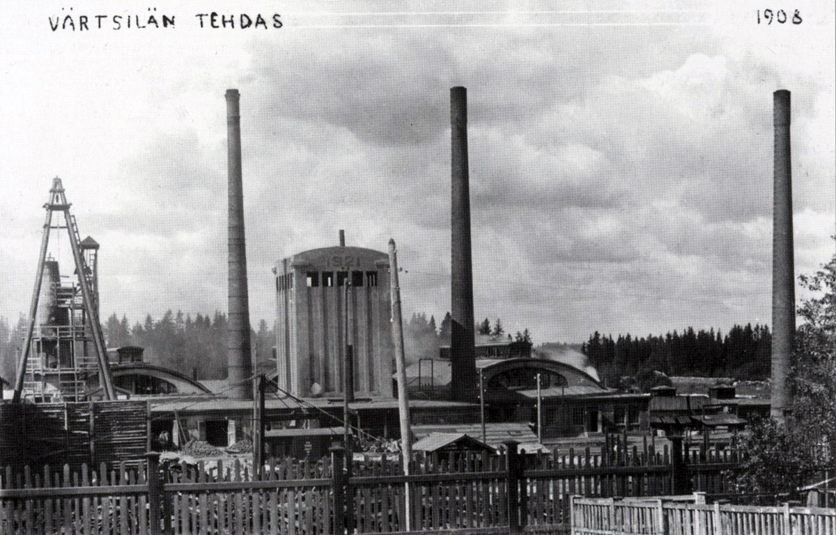 1908 год. Металлургический завод