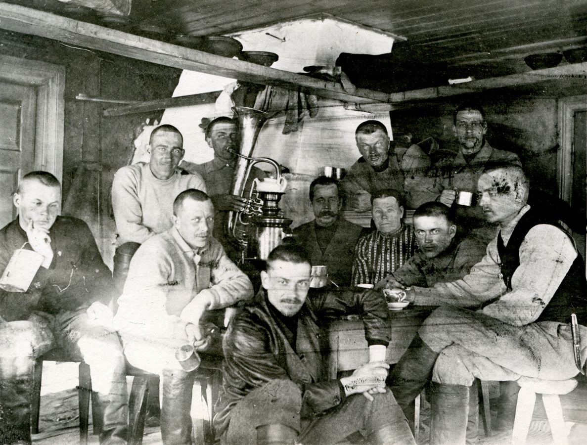 29 марта 1918 года. Соплеменные воины экспедиции подполковника Малма