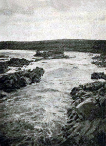 1894. Poduzhemsky Rapid on Kem River