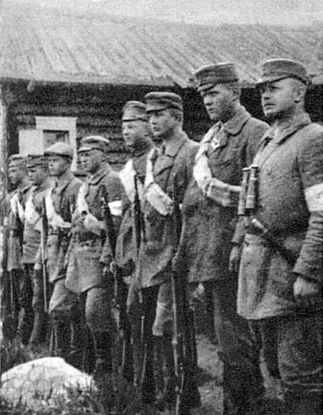 1918 год. Соплеменные воины