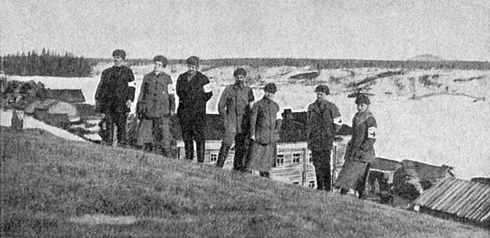 1918. Combat medics of the White Sea Karelian expedition