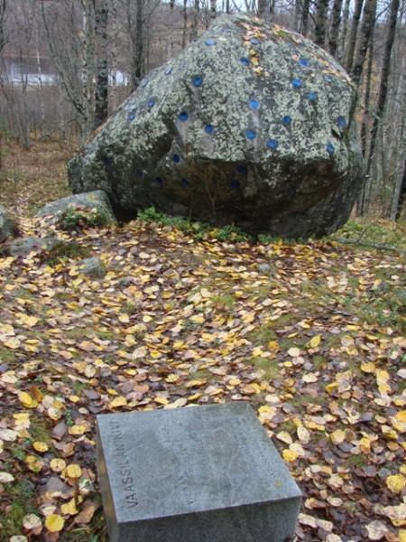Toukokuu 2008. Vaassilan kivi